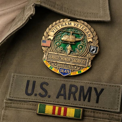 🦅LAST DAY 50% OFF - 🎖️Vietnam Veteran Honor Commemorative Pin